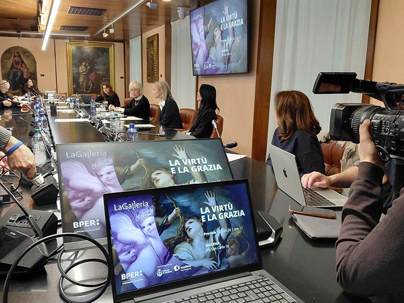 La conferenza stampa di presentazione. 