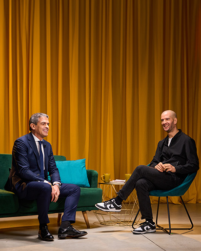Foto di Mario Moroni e Maurice Lisi